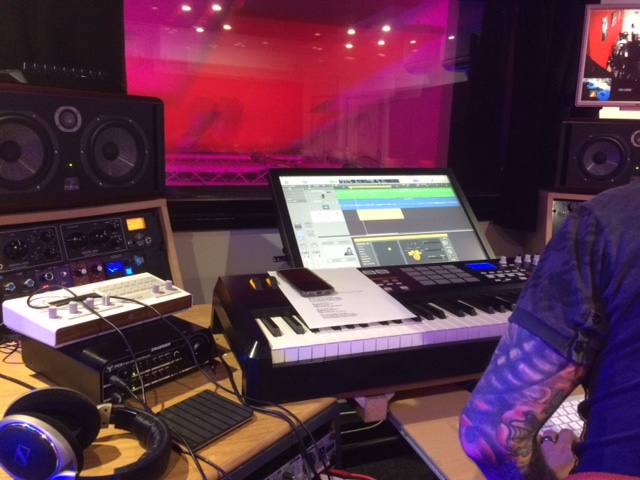 Recording studio at Big Jam Studios